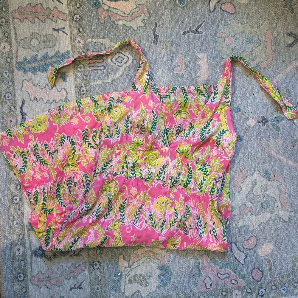 Lilly Pulitzer Pink Patterned Dress